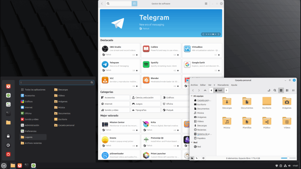 Aquí tienes mi guía verificada y probada para una instalación sencilla de Linux Mint Cinnamon: Cómo instalar Linux Mint paso a paso